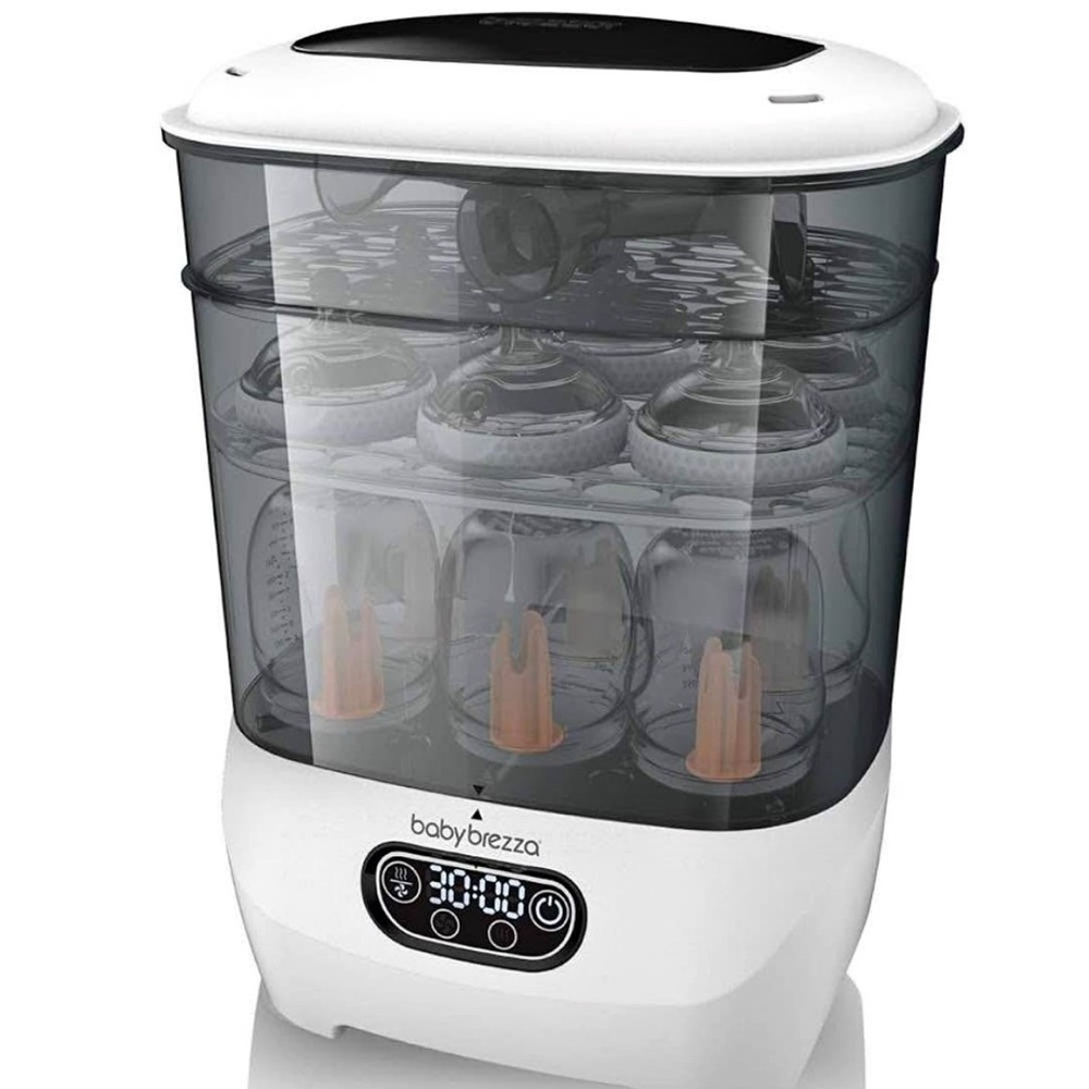 Baby Brezza White Bottle Sterilizer and Dryer